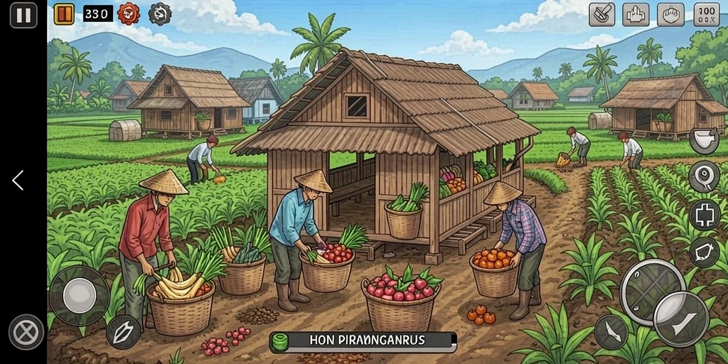kagandan - Screenshot menampilkan suasana dunia magis yang menawan.